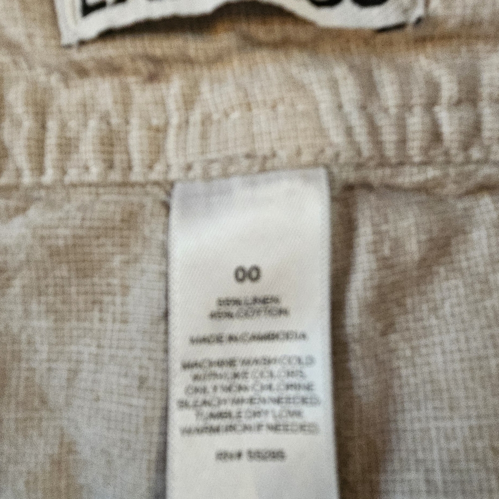 Beige Vintage Micro Shorts By Express,